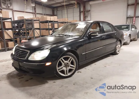 2006 Mercedes-Benz S 500 from USA, damaged, VIN WDBNG75J56A483059